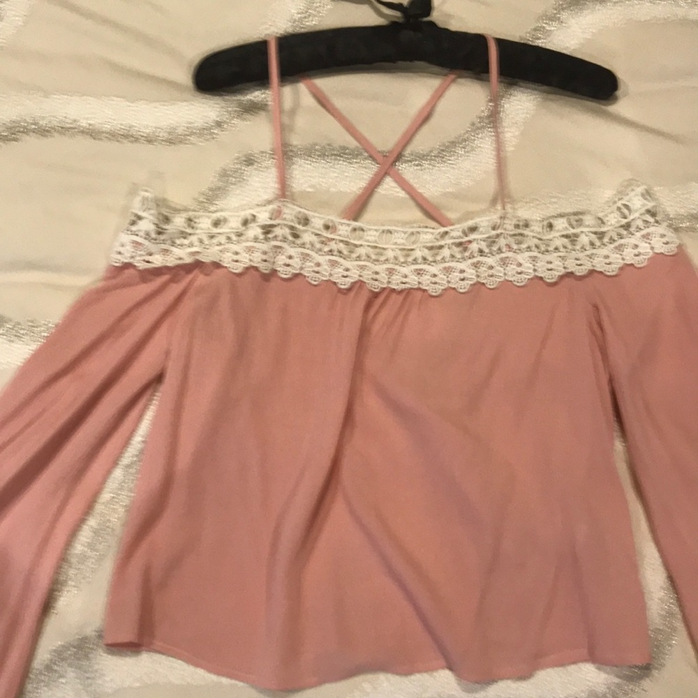 Off the shoulder blouse